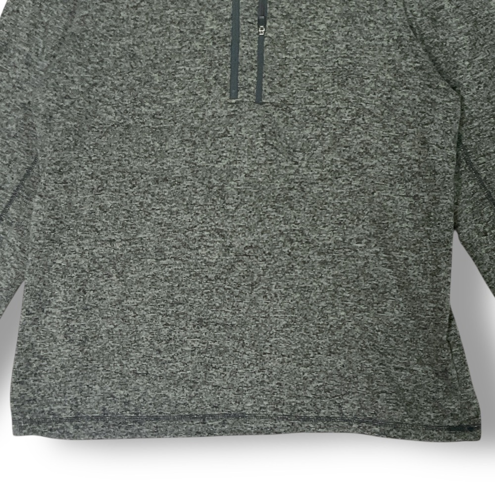 Eddie Bauer Men's Fleece Pullover Sz XL Half Zip Casual Gray - Picture 3 of 12